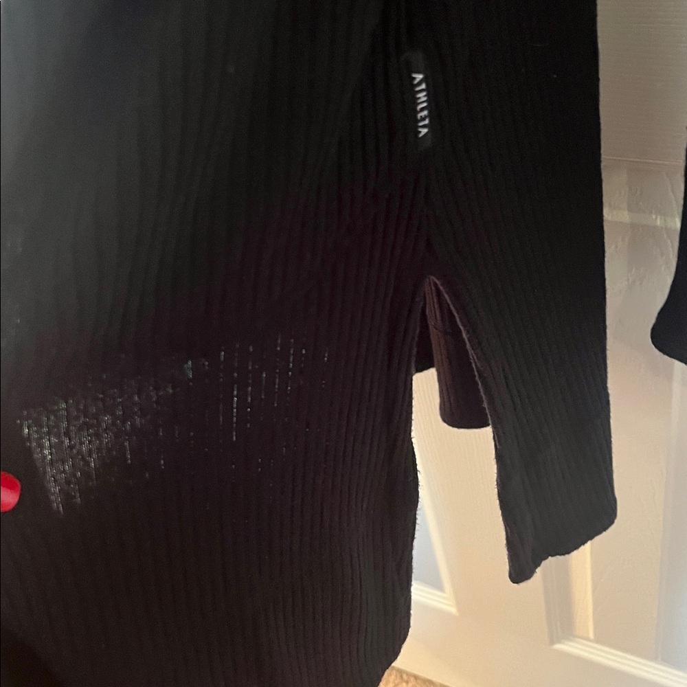 Athleta Ribbed Long Hooded Cardigan - Picture 4 of 10